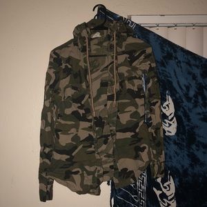 Camouflage Cardigan